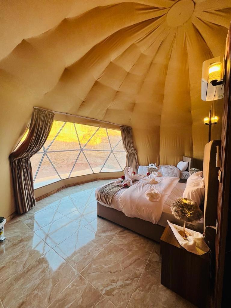 Maraheb Luxury Camp Hotel Wadi Rum Bagian luar foto